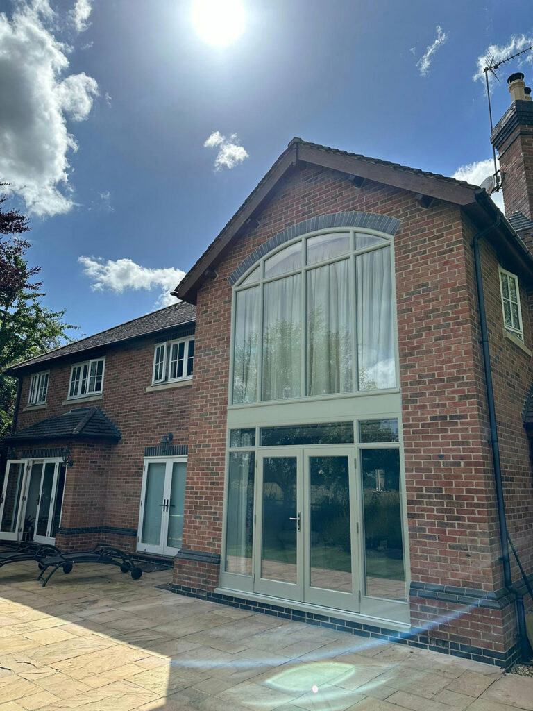 French-Grey-timber-french-doors-in-Market-Harborough