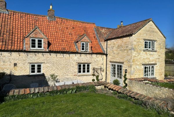 a large countryside home with new casement windows